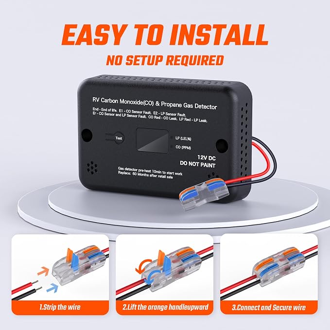 2-in-1 RV Gas Detector LP Sensor - Image 5