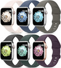 6 Pack Sport Bands Compatible by AMSKY