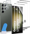 for Samsung Galaxy S23 Ultra Screen Protector, 3 Pack Tempered Glass by JavoYion