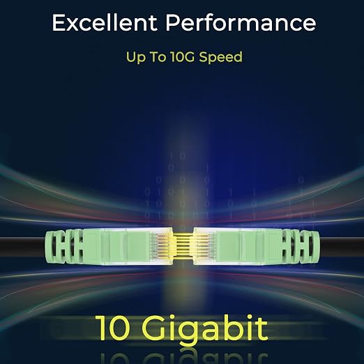 Rapink Cat6 Outdoor Ethernet Cable 100 ft, Ethernet Cable UV Resistant - Image 3