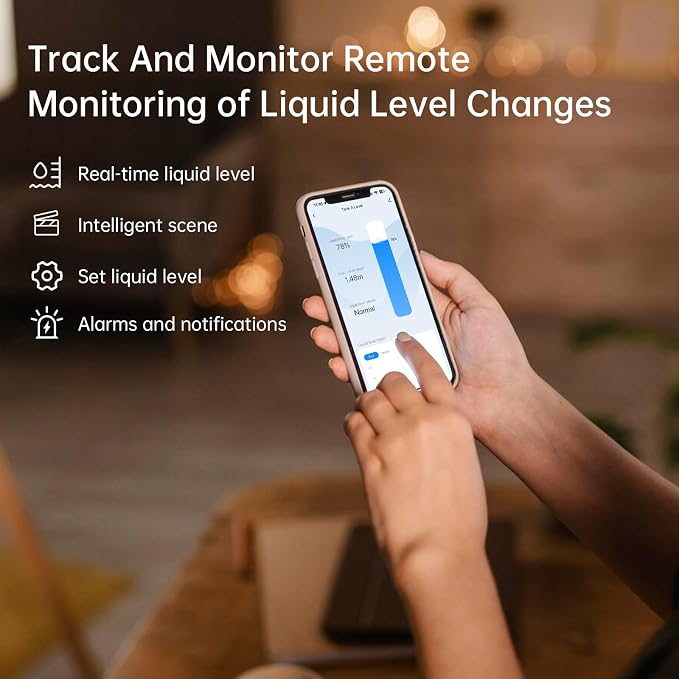Smart TLC2206 WiFi Water Oil Fuel Liquid Tank Level Monitor Indicator - Image 4