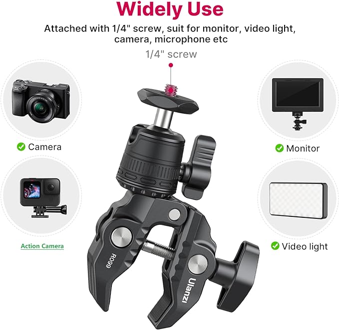 ULANZI R099 Super Clamp Camera Mount - Image 3