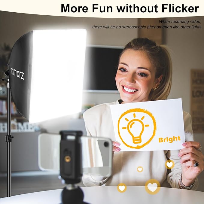 Professional Softbox Lighting Kit, Continuous Lighting - Image 6