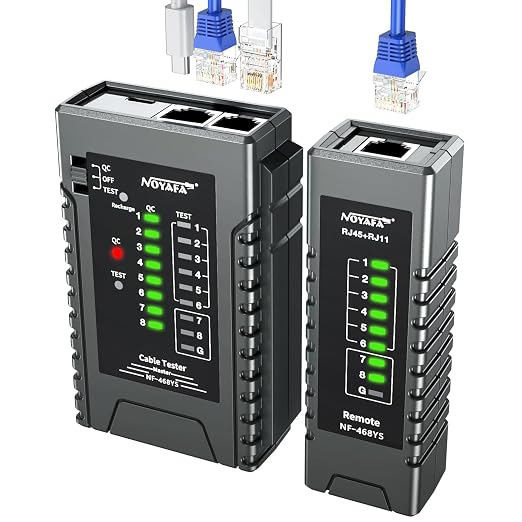 NOYAFA NF-468YS Network Cable Tester, Ethernet Cable Tester - Image 8