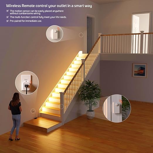 RAYZEEK Wireless Motion Sensor Control Outlet - Image 6