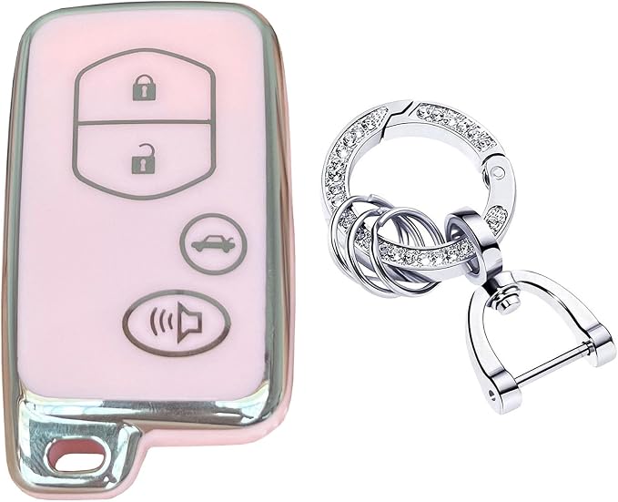 for Toyota Camry Avalon Corolla Highlander Prius RAV4 Venza Key Fob Cover - Image 5
