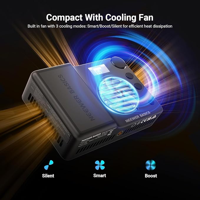 NEEWER BASICS BS40C Full RGB Magnetic Camera Video Light, 45W Boost Mode - Image 5