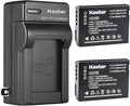 Kastar 2-Pack DMW-BCG10 Battery and AC Wall Charger Replacement by Kastar