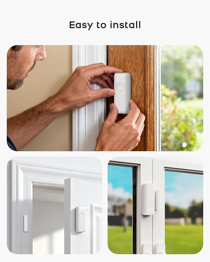Home Security System, Home Alarm System Wireless 8 Piece Kit - Image 6