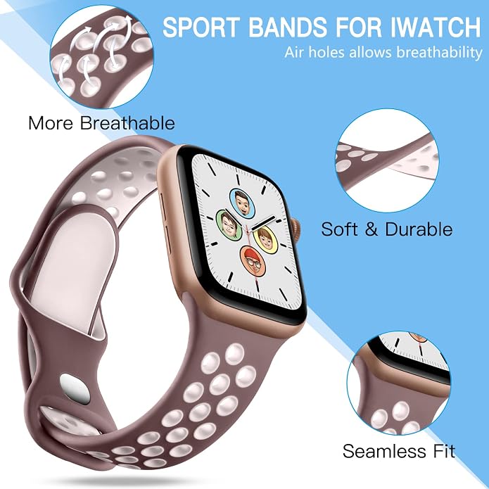 Adorve 4 Pack Sport Bands Compatible - Image 2