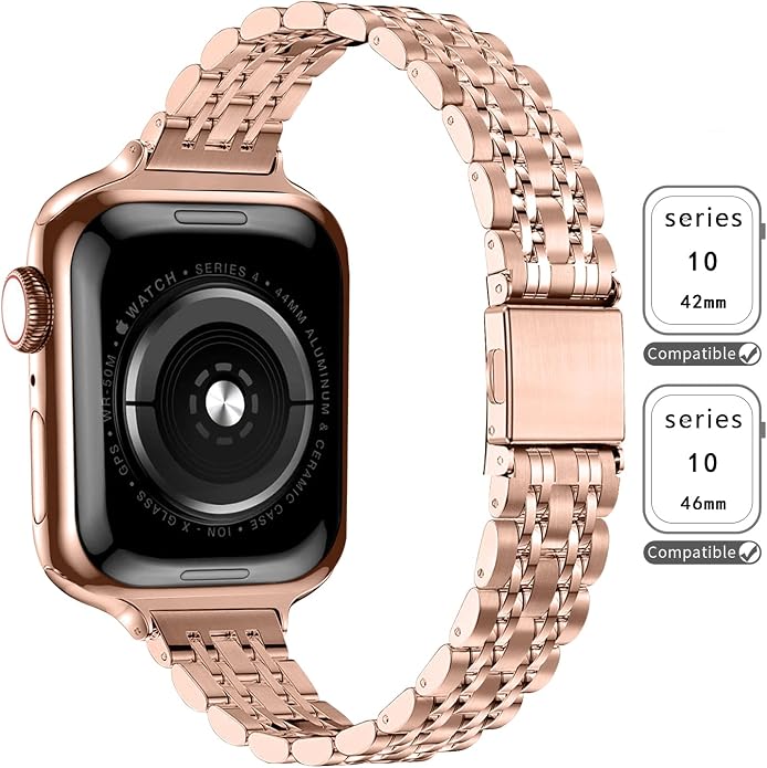 QUNDAXI Slim Watch Band Compatible - Image 2