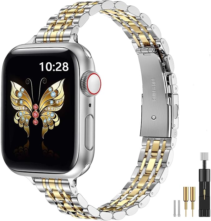 MioHHR Metal Band Compatible by ProfessionalStainlessSteelWatchBandCase