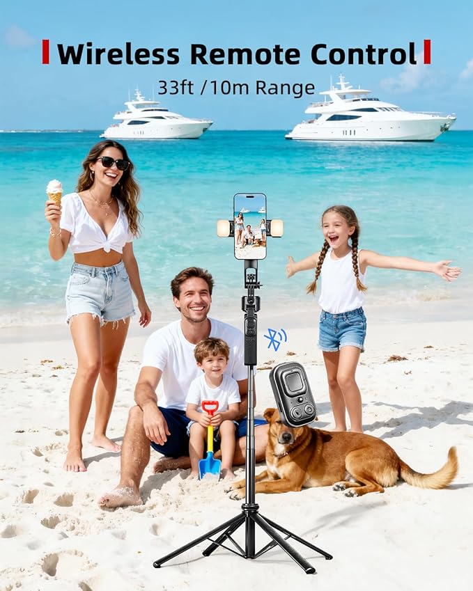 Auto Face Tracking Selfie Stick Tripod - Image 6