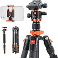 K&F CONCEPT 68" Carbon Fiber Camera Tripod, Compact Tripods by KFCONCEPT