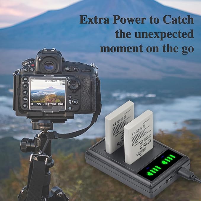 Pickle Power EN-EL5 Battery 2-Pack and LED Dual Charger - Image 7