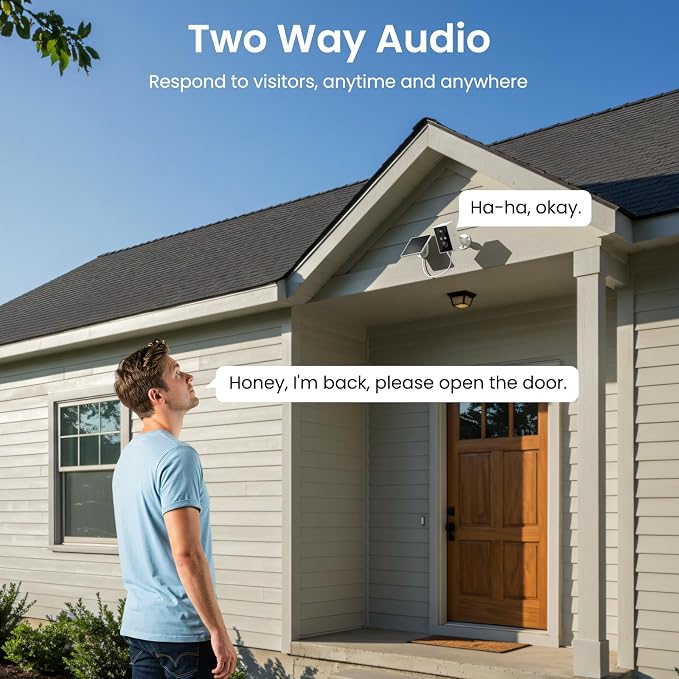 wansview Cameras for Home Security-2K WiFi 6 Outdoor Camera Wireless - Image 7
