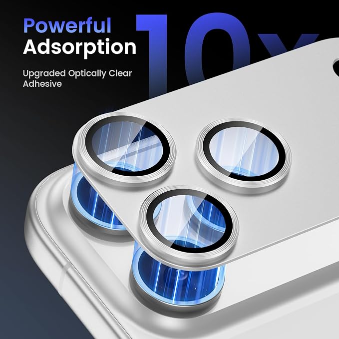 Tensea for iPhone 17 Pro Max Camera Lens Protector, Metal Aluminum Alloy - Image 4