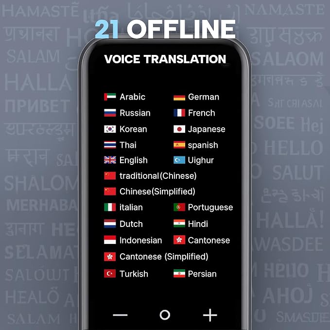 Language Translator Device AI Premium 2026 | 150 Languages | Online & Offline - Image 4
