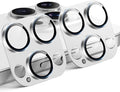 TAURI 2 Pack for iPhone 16 Pro Max/16 Pro Camera Lens Protector, Full Coverage by TAURI