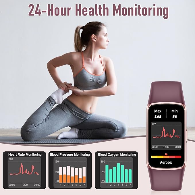 Zeacool Fitness Tracker with 24/7 Heart Rate, Blood Oxygen Sleep Monitor - Image 5