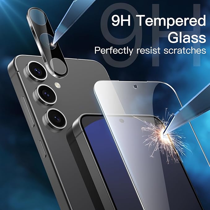 JETech Screen Protector for Samsung Galaxy S24 FE - Image 4