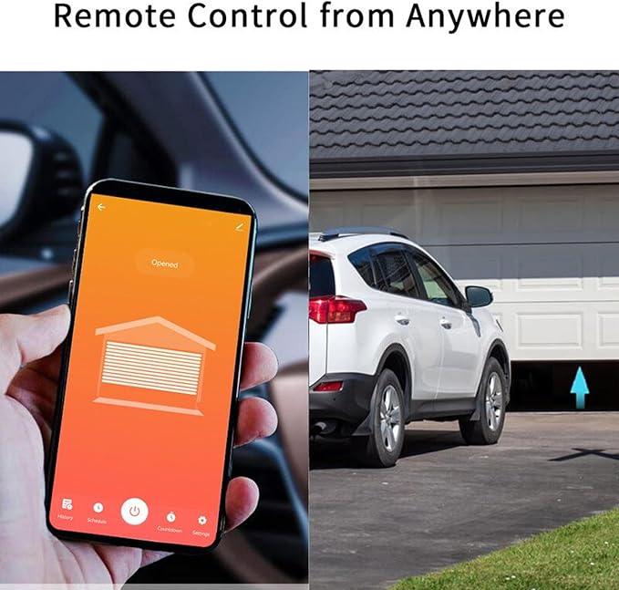 Garage Door Opener Kit, APP WiFi Remote Smart Garage Door Controller - Image 6