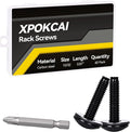 60-Pack Rack Screws 10/32 with Nylon Washers by Unknown