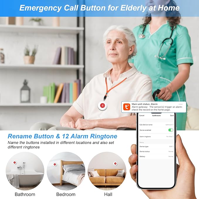 WiFi Rechargeable Smart Caregiver Pager System - Image 8