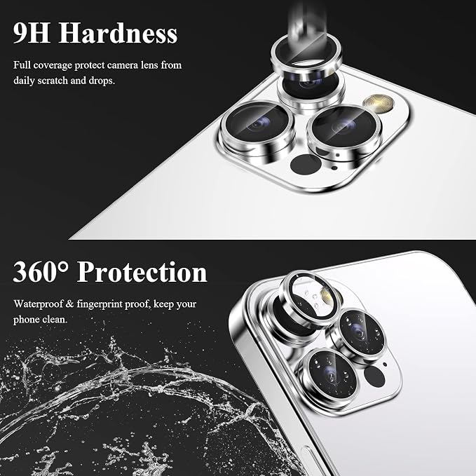 YWXTW Designed for iPhone 14 Pro Max Camera Lens Protector, for iPhone 14 Pro - Image 3