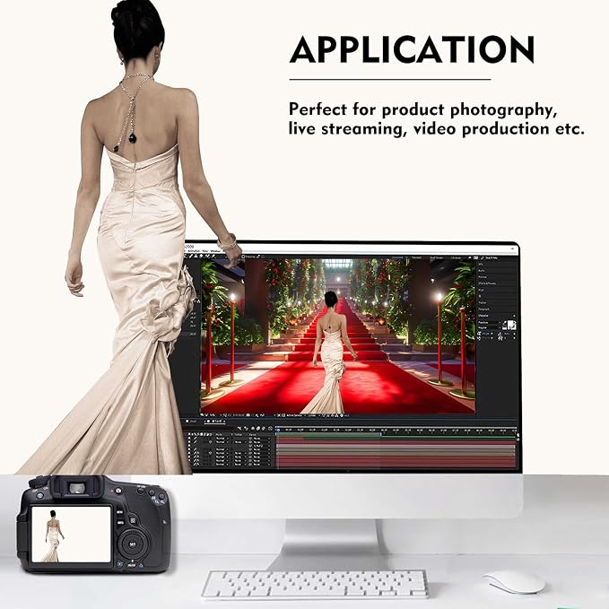 Ivory Photo Backdrop for Photoshoot, Ivory Photography Backdrop for Portraits - Image 4