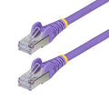 StarTech.com 1ft Purple CAT6a Ethernet Cable, Snagless RJ45, 100W PoE++ by StarTech