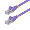 StarTech.com 50ft Purple CAT6a Ethernet Cable, Snagless RJ45, 100W PoE++ by StarTech