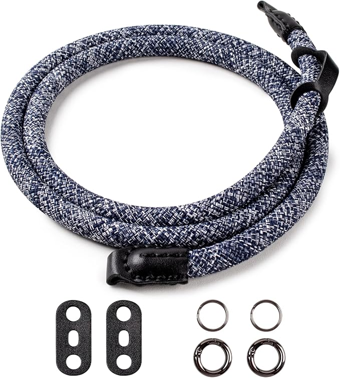 VOVMOEYA Nylon Braided Camera Rope Strap, Camera Neck Shoulder Strap - Image 2