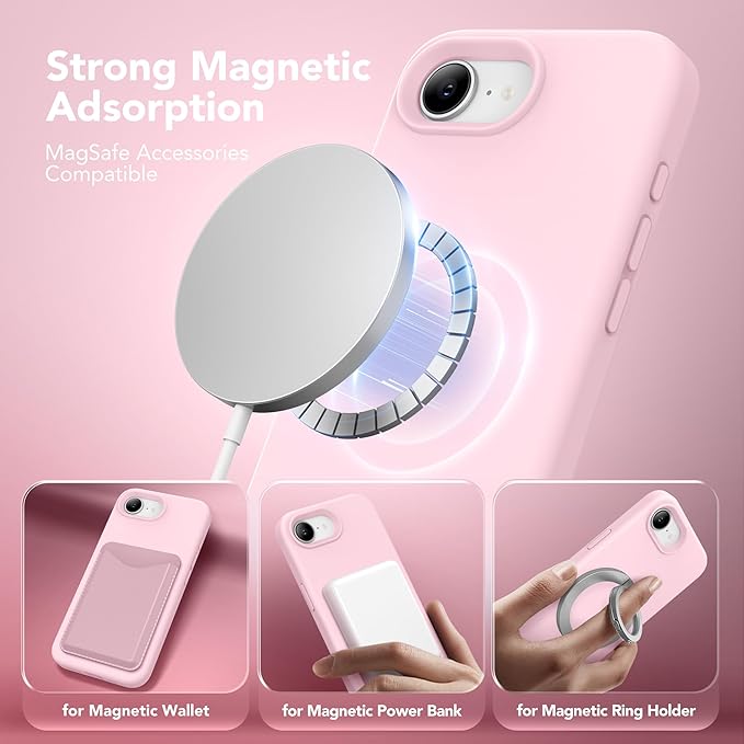 Magnetic for iPhone 17e/iPhone 16e Case, Compatible - Image 2