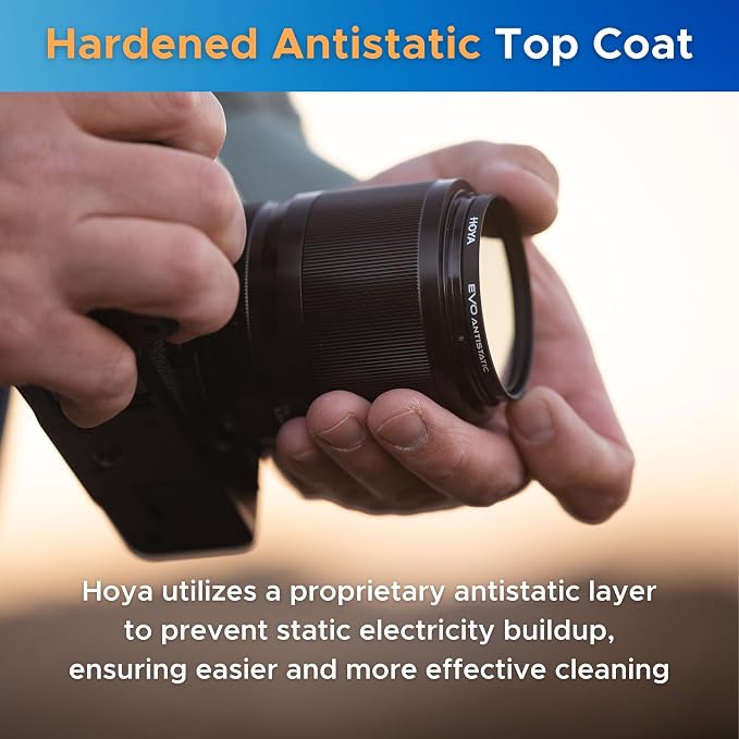 Hoya EVO Antistatic 67mm Filter — Premium Optical Glass w/ 16-Layer SMC Lens - Image 4