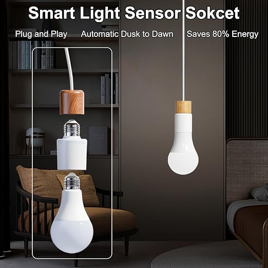 Simple Auto On/Off Motion Sensor Light Socket - Image 5