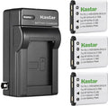 Kastar 3-Pack Li-42B Battery and AC Wall Charger Replacement by Kastar
