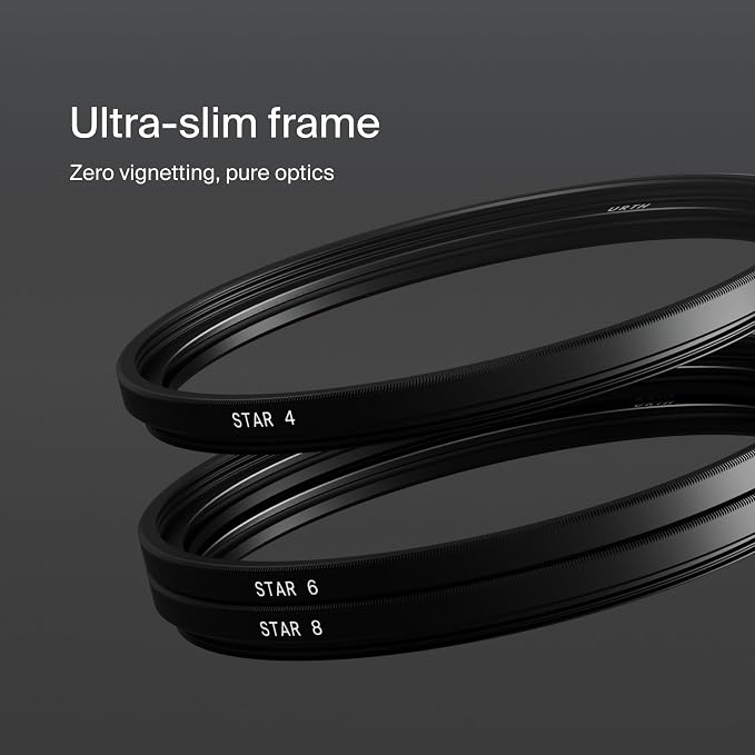 Urth 82mm 3-in-1 Star Lens Filter Kit — 4, 8 Point Starburst Effects - Image 4