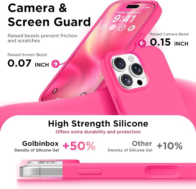 GolbinBox Magnetic for iPhone 16 Pro Case, Compatible - Image 5