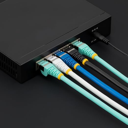 StarTech.com 6in Yellow CAT6a Ethernet Cable, Snagless RJ45, 100W PoE++ - Image 5
