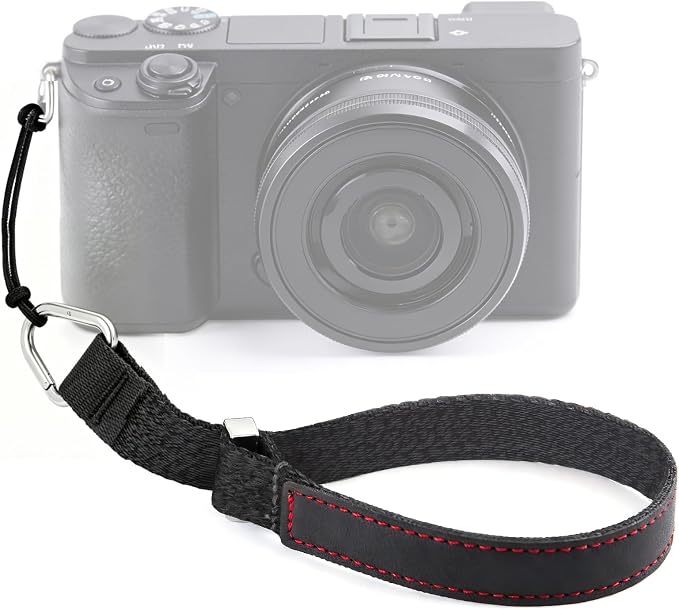 Camera Wrist Strap, Leather Camera Hand Strap by Unknown