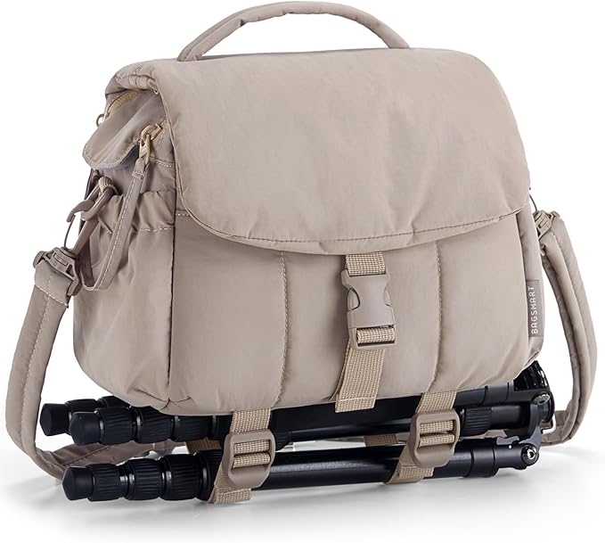 BAGSMART Small Camera Bag, DSLR Camera Case by BAGSMART
