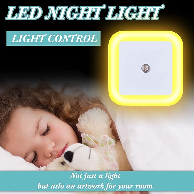 Tuanse 48 Pack LED Night Lights Plug into Wall Smart Sensor Sensor Automatic - Image 3