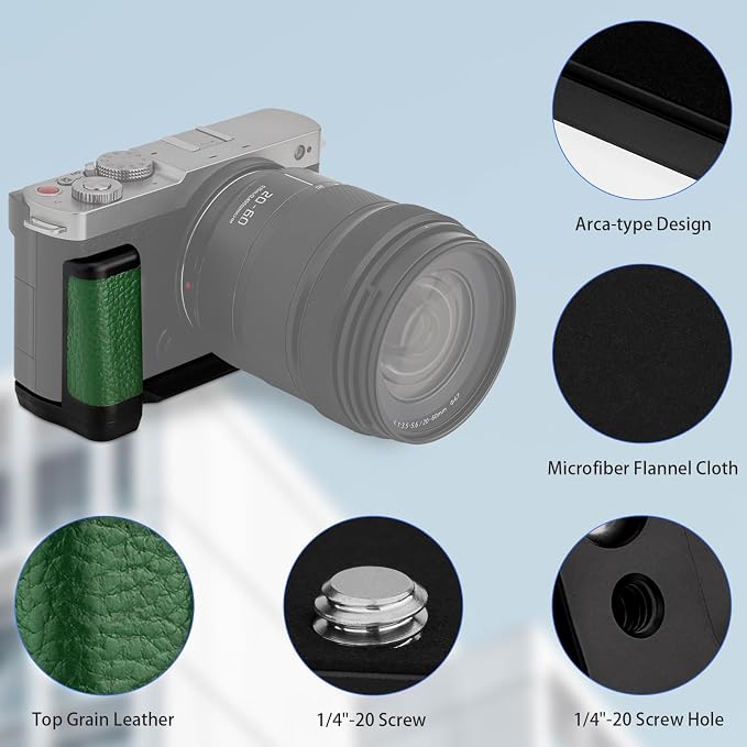 Haoge HG-S9-G Handle HandGrip for Panasonic LUMIX S9 Camera Body S9K L-Shape - Image 4