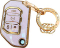 Keyless Entry Systems for Jeep Key Fob Cover Fits for Jeep Wrangler JLU JL by Rilnaewn