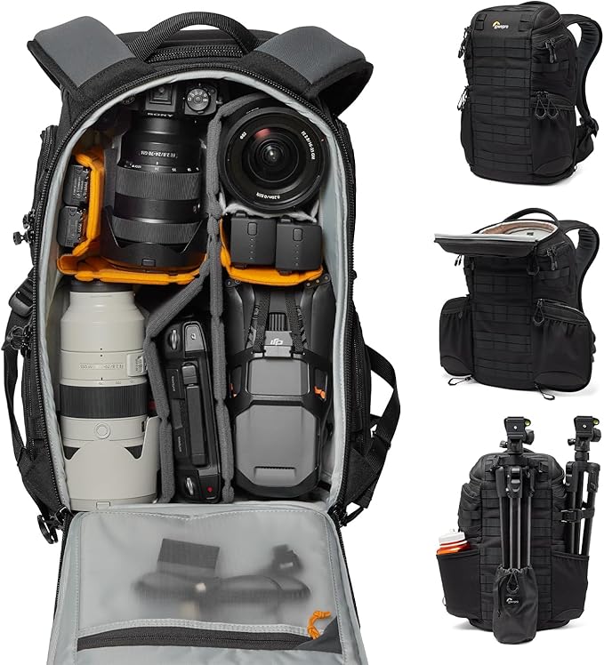 Lowepro ProTactic BP 350 AW III Camera Backpack, 4-point Access, Professional by Lowepro