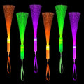 Holiday Glow in Dark Party Favors Accessories-12 Pack, Light Up Fiber Optic by Wondrus
