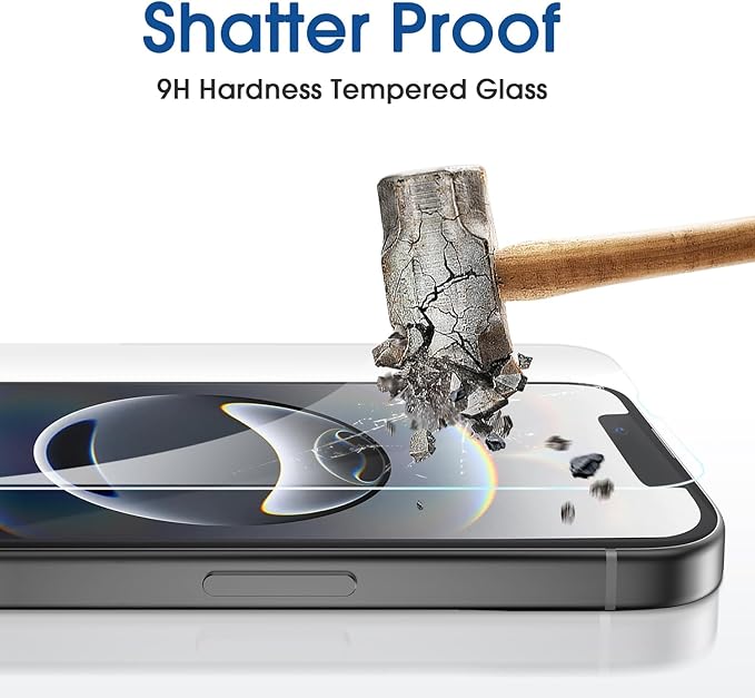 amFilm Auto-Alignment OneTouch for iPhone 17e / iPhone 16e Screen Protector + - Image 4
