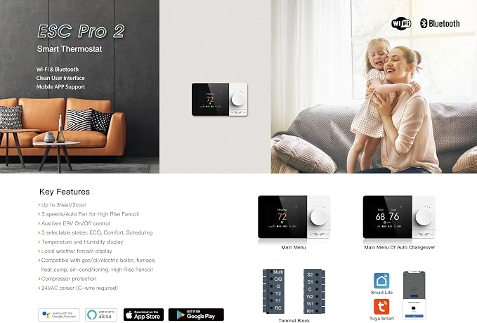 Wi-Fi Smart Thermostat Programmable - Image 5