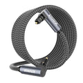 VANAUX Double 90 Degree Optical Cable, 16.5ft SPDIF Audio Optical Cable by VANAUX